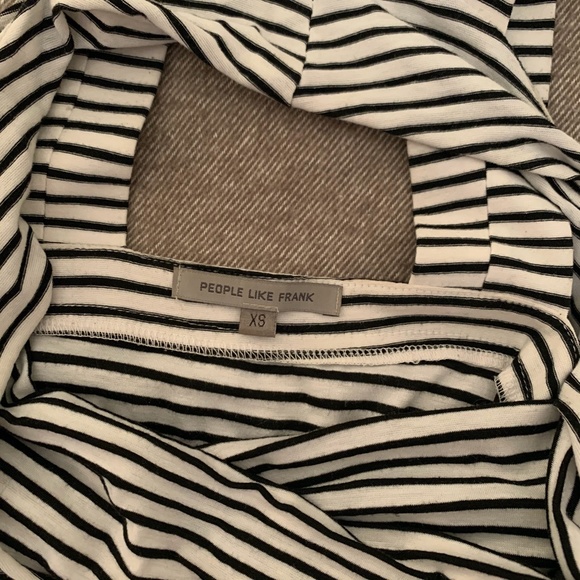 Black & White Striped Dress - Picture 7 of 8